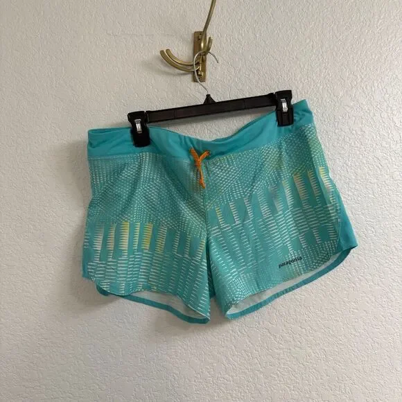 Patagonia Women's Running Athletic Shorts Multicolor Size Medium - Picture 1 of 3